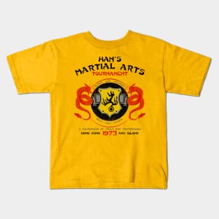 Han's Martial Arts Tournament Kids T-Shirt